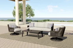 Mor Furniture Genova Outdoor Coffee Table In Brown