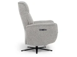 Mor Furniture Gentry Power Swivel Recliner In Gellar Birch