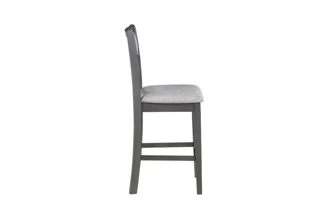 Mor Furniture Gia Counter Height Stool In Gray, Set Of 2
