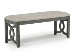 Mor Furniture Gia Dining Bench In Dark Brown