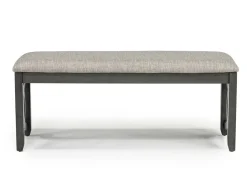 Mor Furniture Gia Dining Bench In Dark Brown