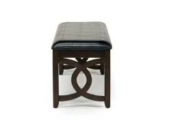 Mor Furniture Gia Dining Bench In Dark Brown