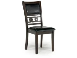 Mor Furniture Gia Dining Table & 4 Chairs In Dark Brown