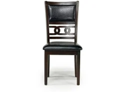 Mor Furniture Gia Dining Table & 4 Chairs In Dark Brown