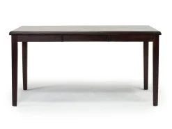 Mor Furniture Gia Dining Table & 4 Chairs In Dark Brown
