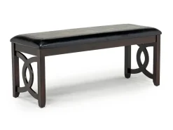 Mor Furniture Gia Dining Table, 4 Chairs & Bench In Light Brown