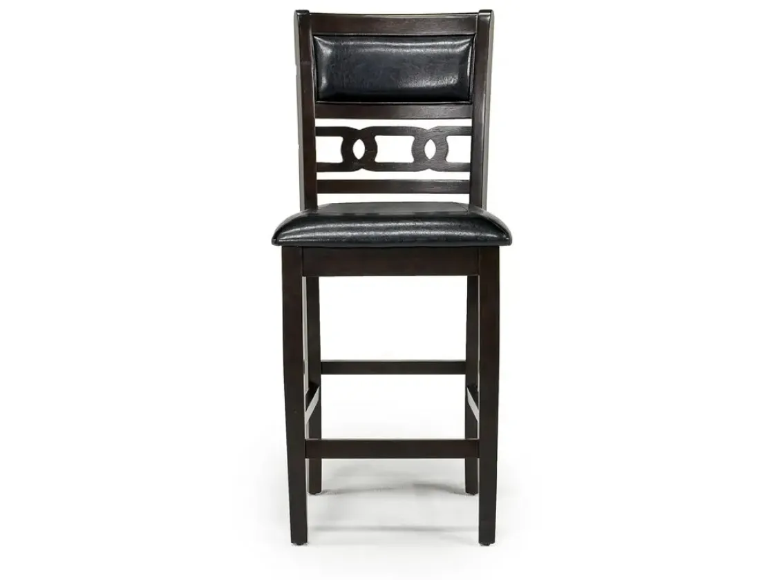 Mor Furniture Gia Round Counter Height Dining Table & 4 Stools In Gray