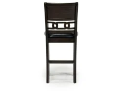 Mor Furniture Gia Round Counter Height Dining Table & 4 Stools In Gray