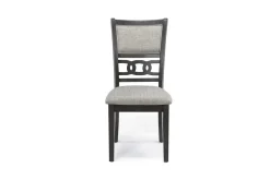 Mor Furniture Gia Round Dining Table & 4 Chairs In Dark Brown