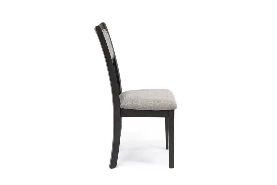Mor Furniture Gia Round Dining Table & 4 Chairs In Dark Brown