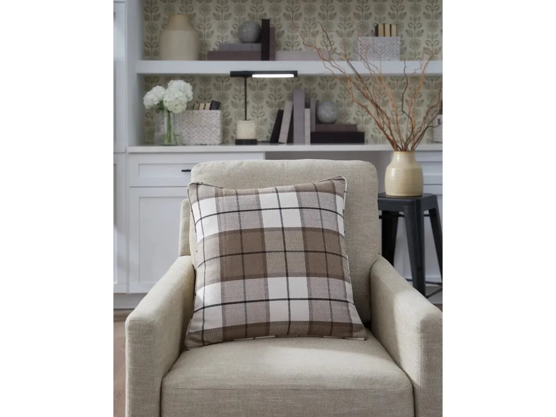 Mor Furniture Godricton Accent Pillow In Brown/Black/Cream