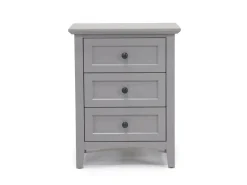 Mor Furniture Grace Panel Bed, Dresser, Mirror & Nightstand In Snowfall, Full