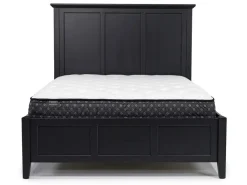Mor Furniture Grace Panel Bed, Dresser, Mirror & Nightstand In Snowfall, Full