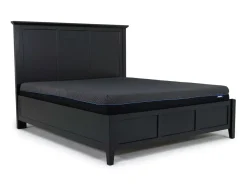 Mor Furniture Grace Panel Bed, Dresser, Mirror & Nightstand In Snowfall, Full
