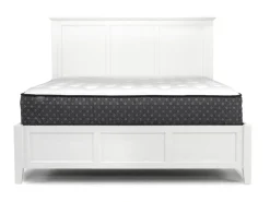 Mor Furniture Grace Panel Bed In Raven, Full