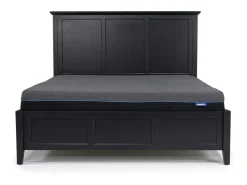 Mor Furniture Grace Panel Bed In Raven, Full