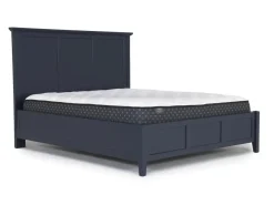 Mor Furniture Grace Panel Bed In Raven, Full
