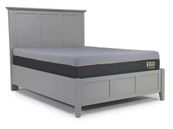 Mor Furniture Grace Panel Bed In Raven, Full