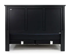 Mor Furniture Grace Panel Bed In Raven, Full