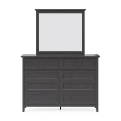 Mor Furniture Grace Storage Bed, Dresser, Mirror & Nightstand In Snowfall, Full