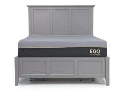 Mor Furniture Grace Storage Bed, Dresser, Mirror & Nightstand In Snowfall, Full