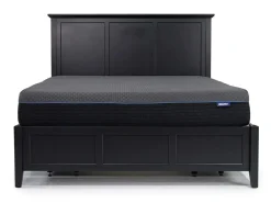 Mor Furniture Grace Storage Bed, Dresser, Mirror & Nightstand In Snowfall, Full