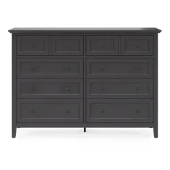 Mor Furniture Grace Storage Bed, Dresser, Mirror & Nightstand In Snowfall, Full