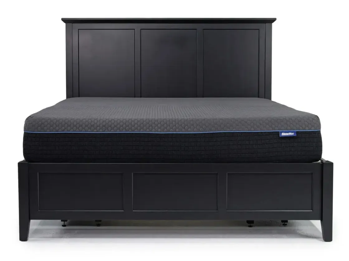 Mor Furniture Grace Storage Bed In Raven, Full
