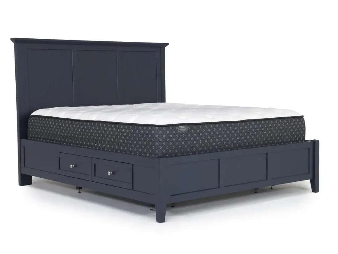 Mor Furniture Grace Storage Bed In Raven, Full