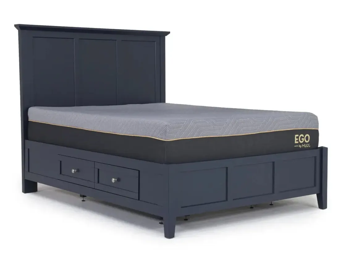 Mor Furniture Grace Storage Bed In Raven, Full