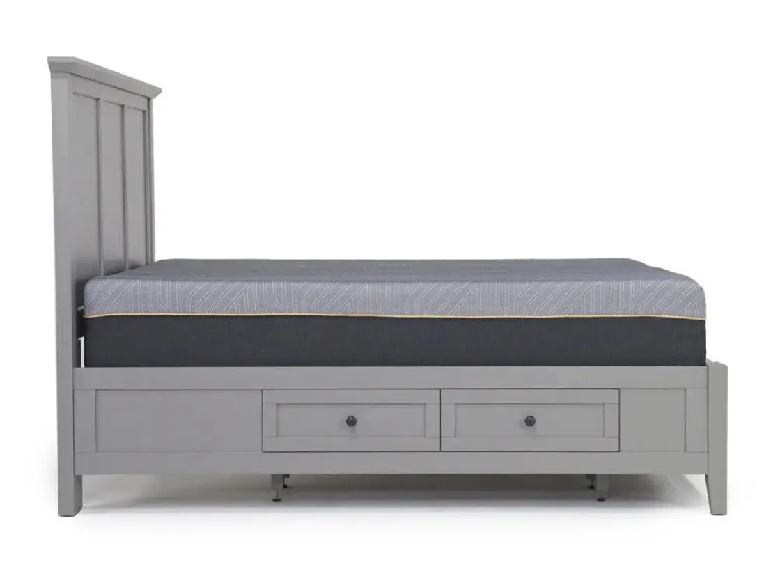 Mor Furniture Grace Storage Bed In Raven, Full