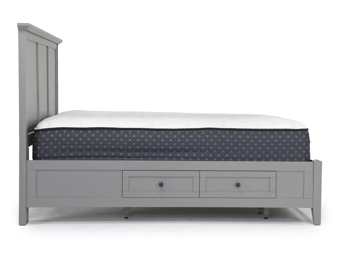 Mor Furniture Grace Storage Bed In Raven, Full