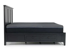 Mor Furniture Grace Storage Bed In Raven, Full