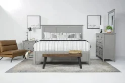 Mor Furniture Grace Storage Bed In Raven, Full