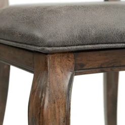 Mor Furniture Gramercy Tufted Tall Back Side Chair In Walnut, Set Of 2