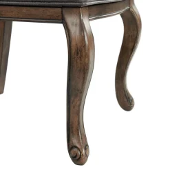 Mor Furniture Gramercy Tufted Tall Back Side Chair In Walnut, Set Of 2