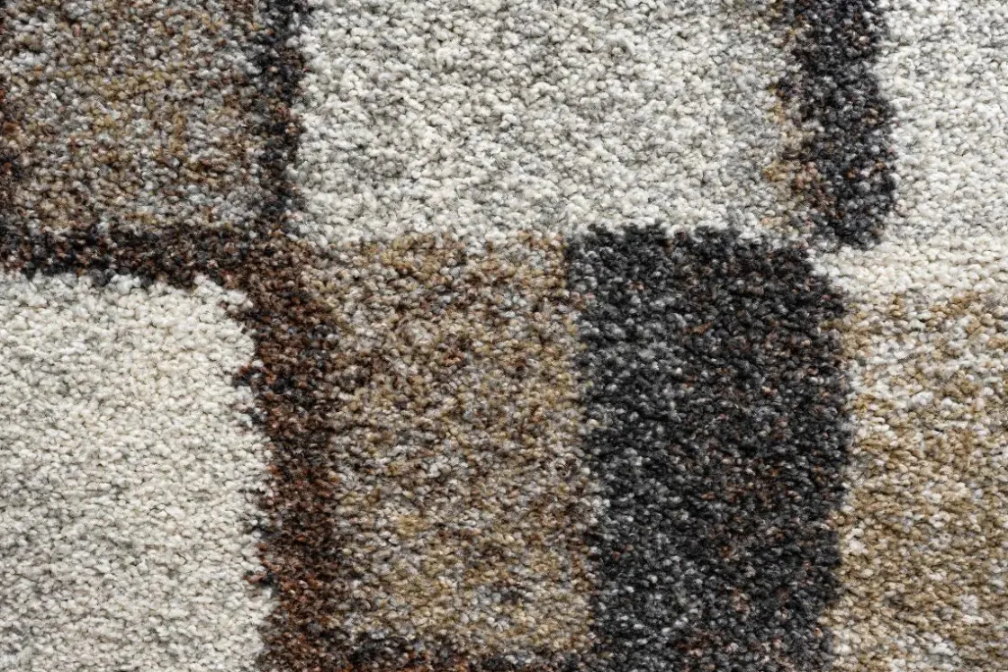 Mor Furniture Granada Cadiz Rug In Multicolor/Rust, 5’ X 7’