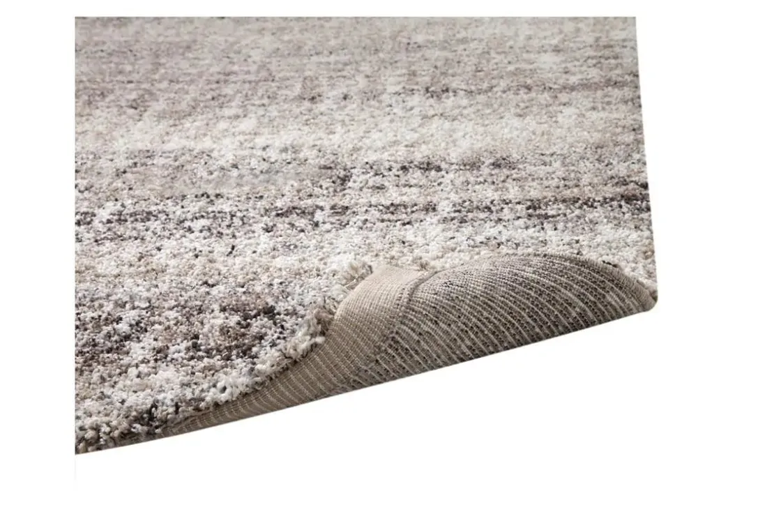 Mor Furniture Granada Terra Rug In Brown Beige/Brown/Ivory, 5’ X 8’