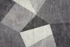 Mor Furniture Granada Vista Rug In Gray Geometric, 5’ X 8’