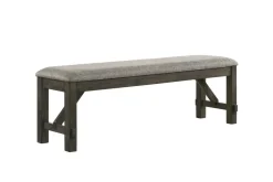 Mor Furniture Gulliver Bench In Rustic Brown
