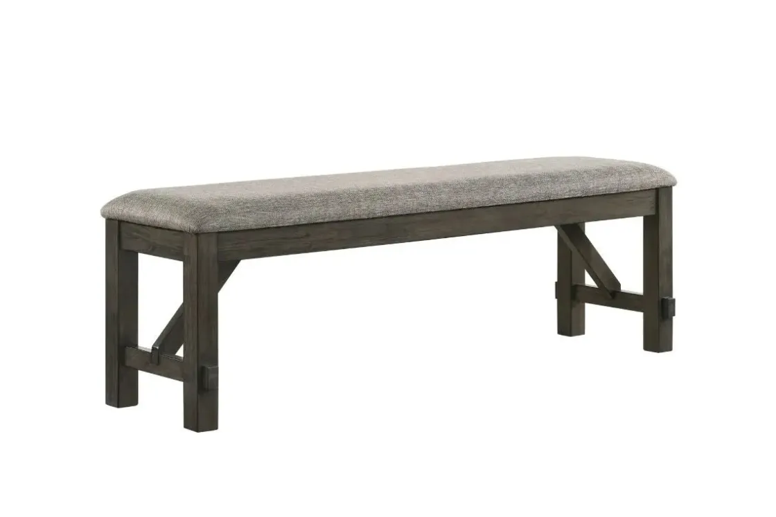 Mor Furniture Gulliver Bench In Rustic Brown