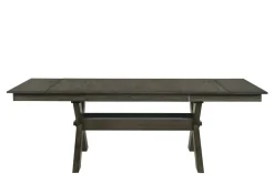 Mor Furniture Gulliver Dining Table, 4 Chairs & Bench In Rustic Brown