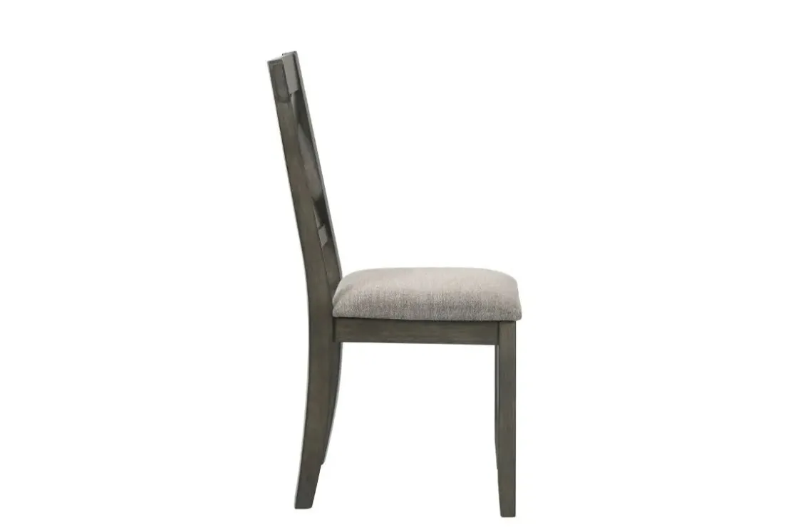 Mor Furniture Gulliver Side Chair In Rustic Brown, Set Of 2
