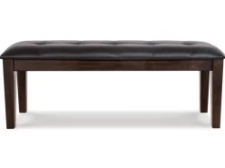 Mor Furniture Haddigan Extendable Dining Table, 4 Chairs & Bench In Dark Brown