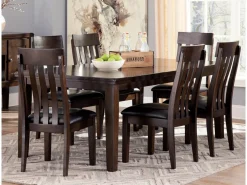 Mor Furniture Haddigan Extendable Dining Table In Dark Brown