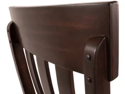 Mor Furniture Haddigan Side Chair In Dark Brown, Set Of 2