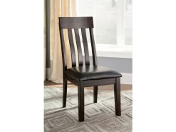 Mor Furniture Haddigan Side Chair In Dark Brown, Set Of 2