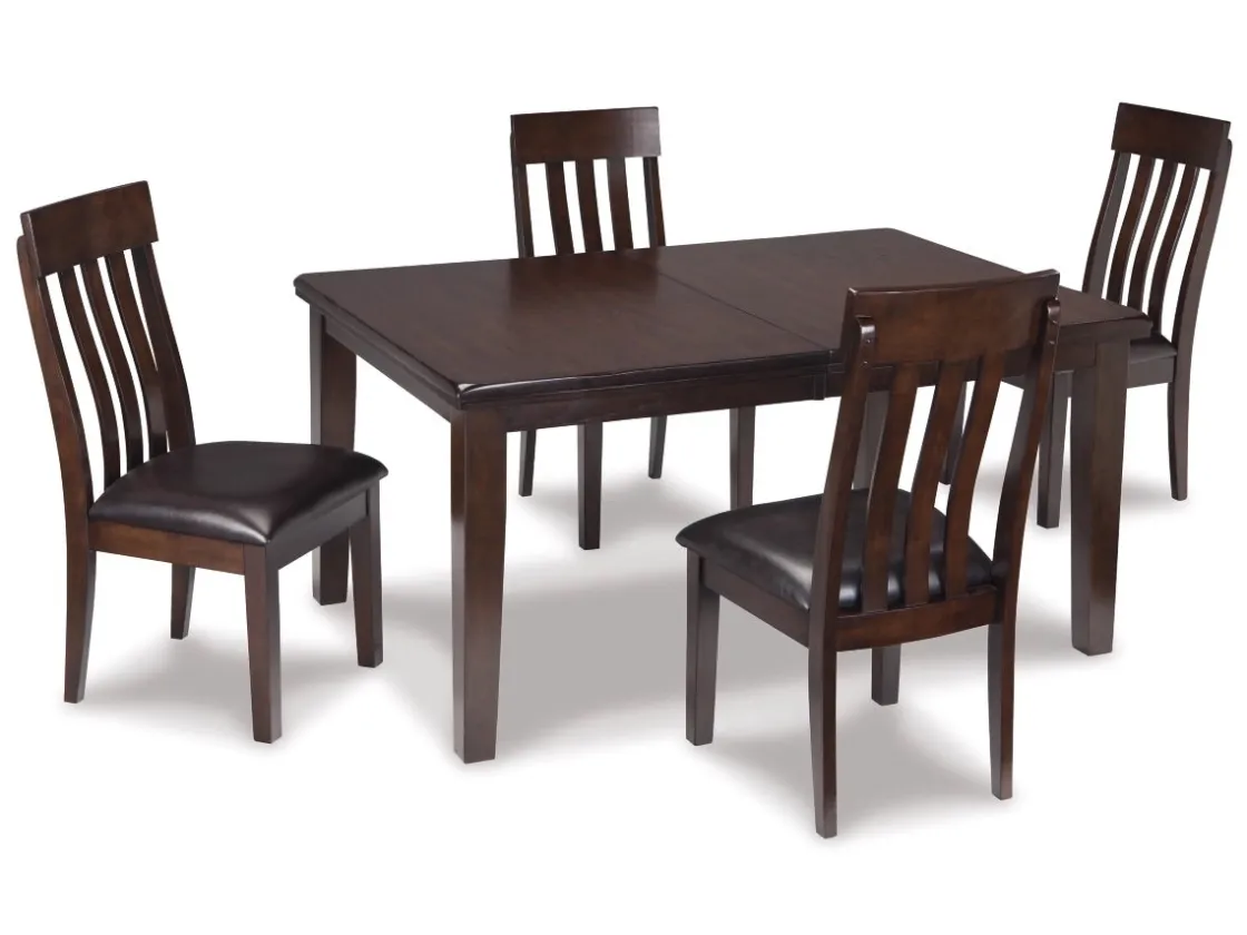Mor Furniture Haddigan Side Chair In Dark Brown, Set Of 2