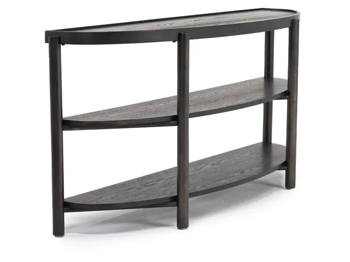 Mor Furniture Hadleigh Sofa Table In Coffee Bean