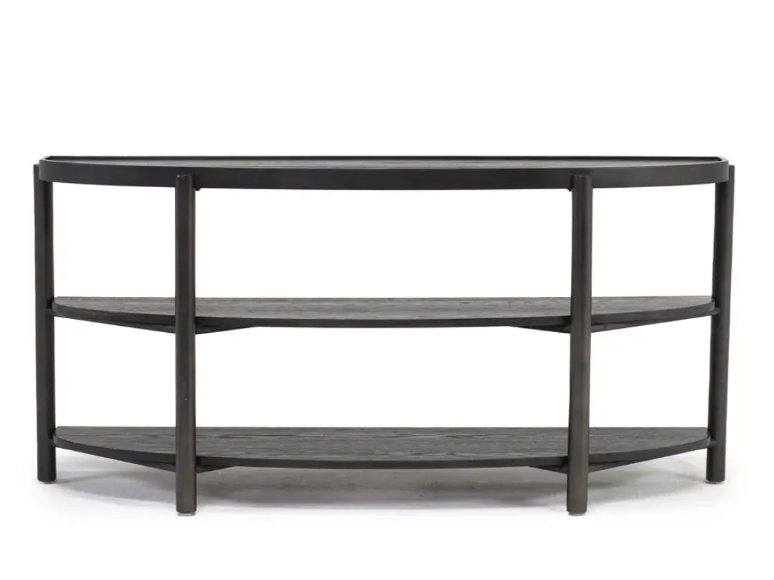 Mor Furniture Hadleigh Sofa Table In Coffee Bean